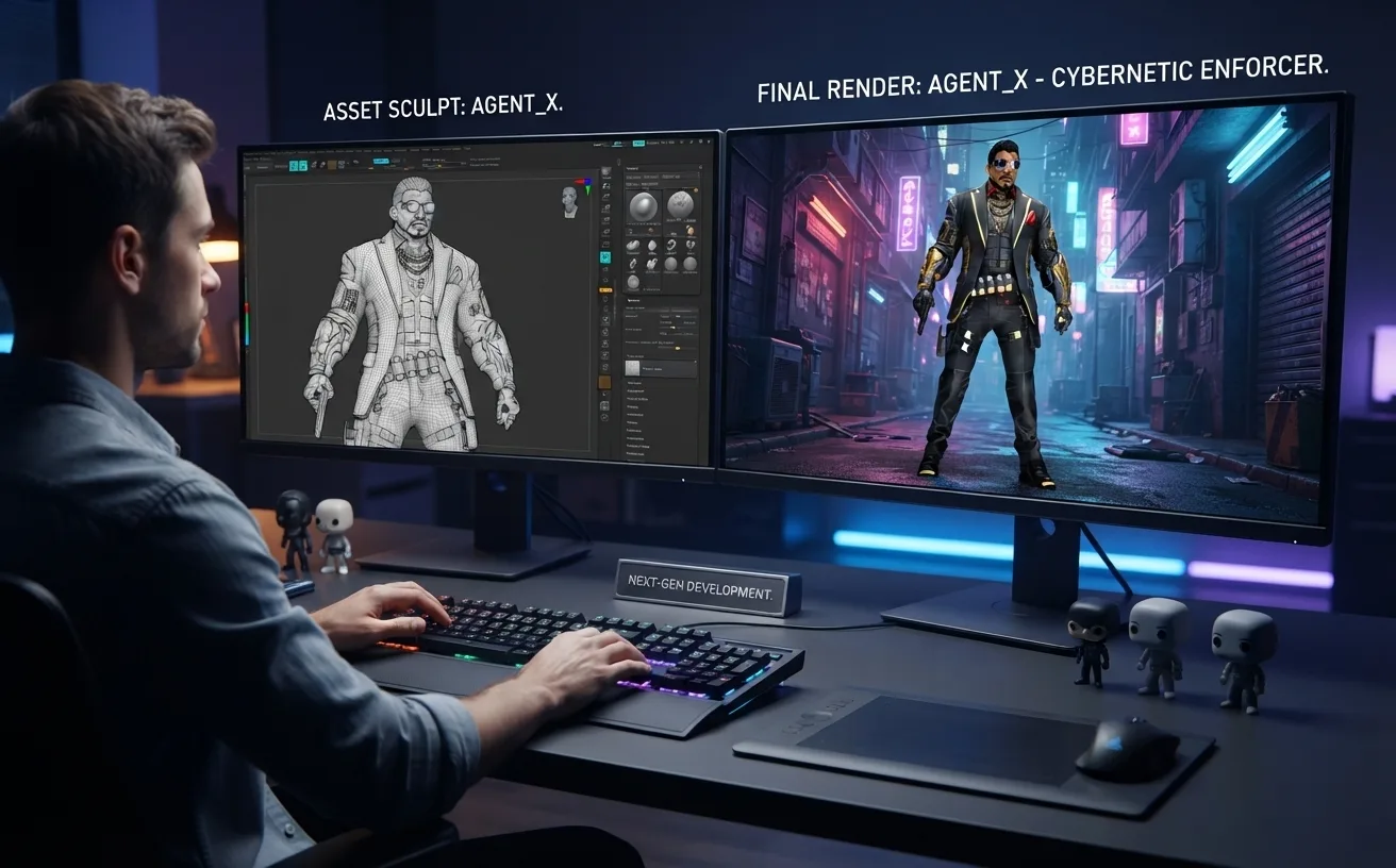 3D Environment & Asset Creation